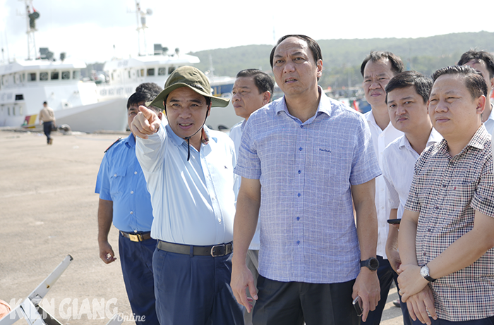 Chủ tịch UBND tỉnh Kiên Giang chỉ đạo gỡ khó một số công trình tai TP. Phú Quốc
